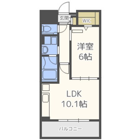 Le・sel上町台の物件間取画像